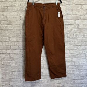 Gap Pants 10 Sable‎ Brown High Rise '90s Loose Carpenter Washwell Straight Leg